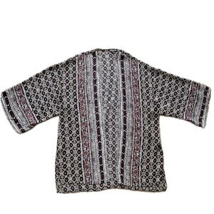 NWOT Express Bohemian Patterned Kimono Cardigan